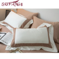 Luxury hotel Used hotel bedding set 100% cotton with cheapest price and high quality